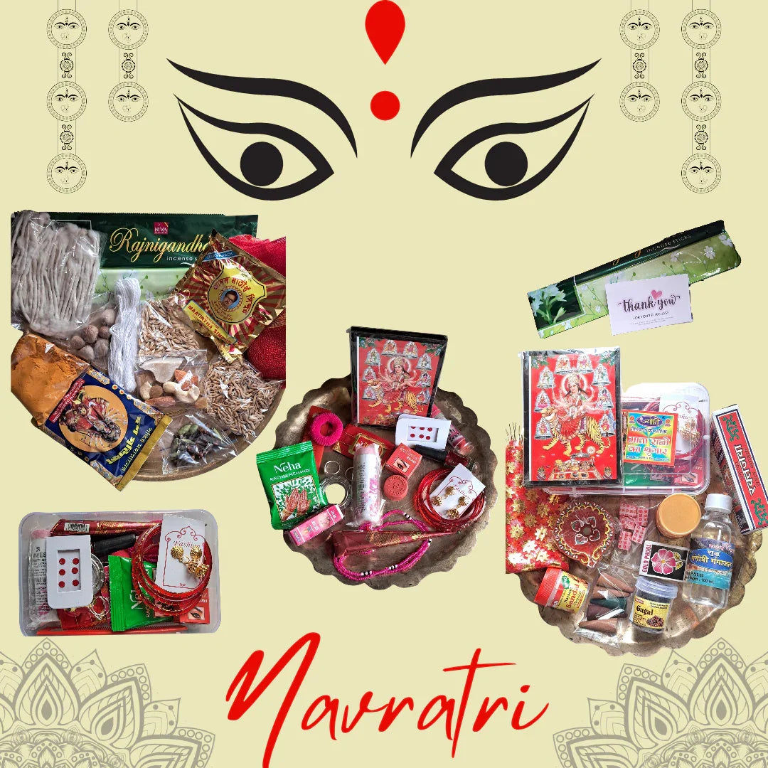 Navratri Puja kit box - 43 items