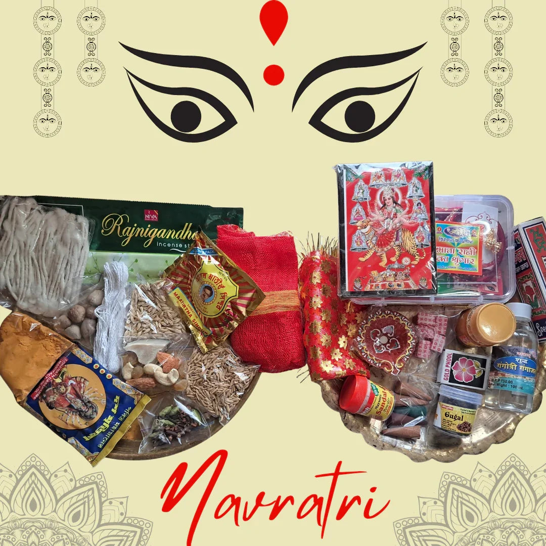 Navratri Puja kit box - 43 items