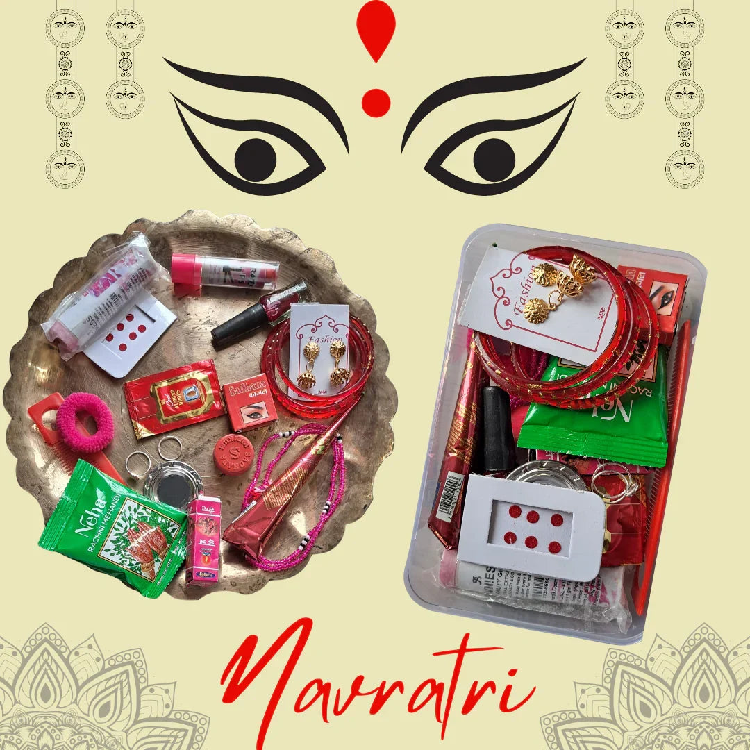 Navratri Puja kit box - 43 items
